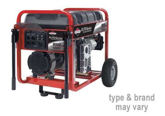 Portable Generators 5500 to 8000 Watt